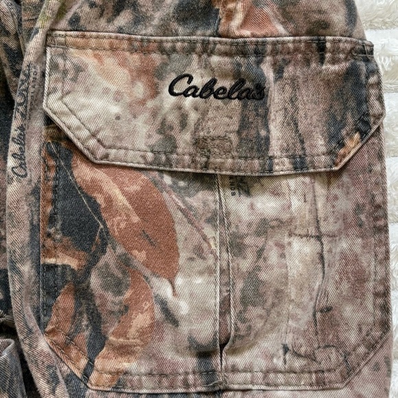 5 for 20$ CABELA’S Zonz Woodland Camo Cargo Hunting Pants Boys Size 10 - Picture 6 of 8